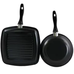 Gibson Westleton  2pc Cookware Set Black