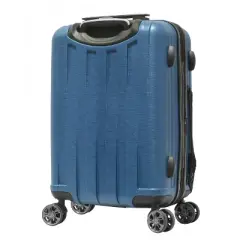 Olympia USA Sidewinder Hardside Medium Checked Spinner Suitcase