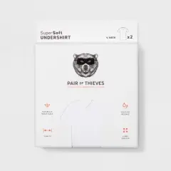 Pair of Thieves Men's 2pk V-Neck Undershirt