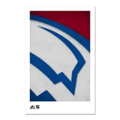 NHL Colorado Avalanche Logo Art Poster Print