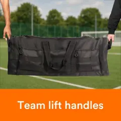 140L 38" Heavy Duty Extra Large Sports Equipment Duffle Bag with Upgrade Zipper, Durable & Water Resistant