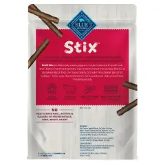 Blue Buffalo Stix Natural Soft-Moist Dog Treats with Beef Recipe - 5oz