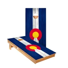 Skips Garage Colorado Flag Cornhole Boards - ACA Star Series