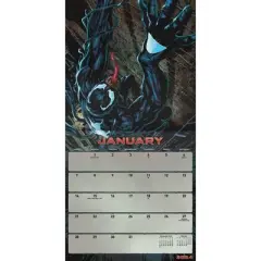 Trends International Inc. 2023-24 Wall Calendar 12"x12" Marvel Venom