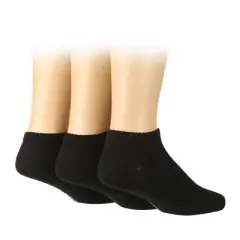 TORE Totally Recycled Men's Low Cut Athletic Socks 3pk - Banyan Black 7-12