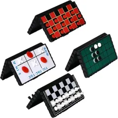 Point Games Bundle Pack of 4 Classic Magnetic Games.