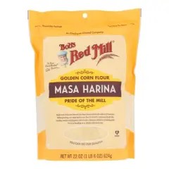 Bob's Red Mill Masa Harina Golden Corn - Case of 4/22 oz