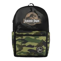 Jurassic Park INGEN Camo 17" Backpack and Lunch Tote Set