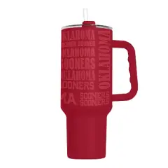 NCAA Oklahoma Sooners 40oz Replay Powder Coat Tumbler