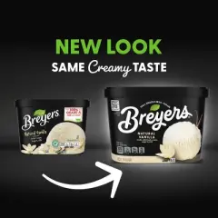 Breyers Original Ice Cream Natural Vanilla - 48oz