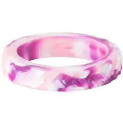 Chewigem Chew Bracelet with Small Treads, Pink Camo