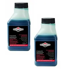 Briggs and Stratton 2 Pack of Genuine OEM Replacement 2 Cycle Oil - 100107-2PK
