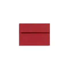 LUX A7 Invitation Envelopes 5 1/4 x 7 1/4 50/Box Holiday Red FE4280-15-50