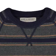 Hope & Henry Boys' Crew Neck Sweater, Kids