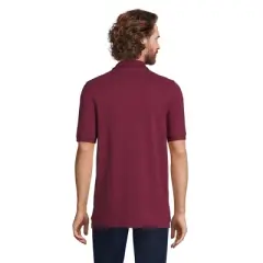 School Uniform Young Men's Short Sleeve Mesh Polo Shirt