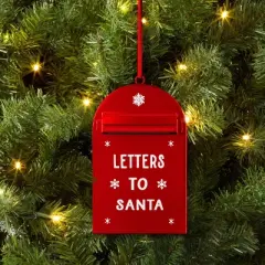 Christmas Metal Postbox Ornament - Wondershop&trade;