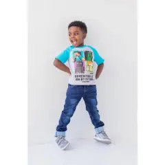 Minecraft Mobs Skeleton Enderman 3 Pack T-Shirts Little Kid to Big Kid