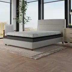 NicBex Full Size 14 Inch Gel Memory Foam Hybrid Mattress with Edge Support for a Cool Sleep,Mattress in a Box,Gray