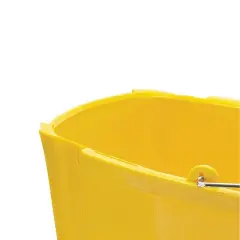 Winco Mop Bucket with Wringer, 36 Quart