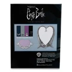 Silver Buffalo Tim Burton's Corpse Bride Butterflies Sticky Note and Tab Box Set