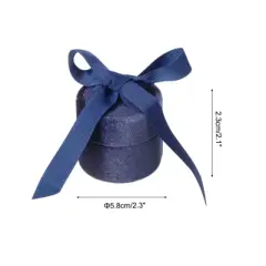 Unique Bargains Velvet Inside Corduroy Exterior Jewelry Storage Box