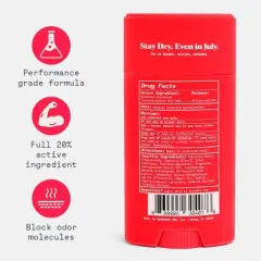 Duradry AM Deodorant & Antiperspirant - Prescription Strength Deodorant for Hyperhidrosis, Antiperspirant for Women & Men