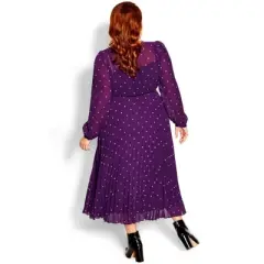 Women's Plus Size Bella Dress - petunia | CITY CHIC