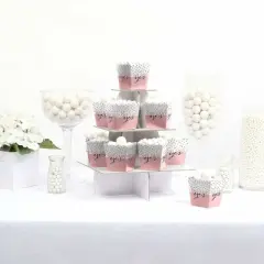 Big Dot of Happiness Bride Squad - Party Mini Favor Boxes - Rose Gold Bridal Shower or Bachelorette Party Treat Candy Boxes - Set of 12