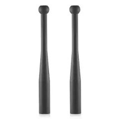 Philosophy Gym Indian Clubs Pair- Weighted Steel Exercise Club Bells Set, Arm Strength Trainer