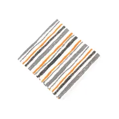 C&F Home Spooky Stripe Cotton Printed Halloween Napkin Set of 6