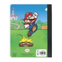 Mario Composition Notebook, School Supplies