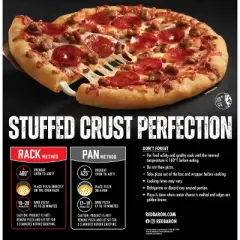 Red Baron Meat Trio Stuffed Crust Frozen Pizza - 23.54oz