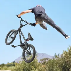 VEVOR BMX Bike, 18-Inch Wheel Freestyle Bike, BMX Race Bike with 360&deg; Rotor, Beginner-Level BMX to Advanced Riders, BMX Bicycles