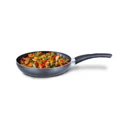 Brentwood 12in Frying Pan Aluminum Non-Stick in Gray