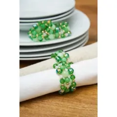 C&F Home St. Patrick's Day Napkin Ring Holders Set of 4