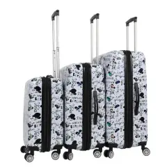 Disney Mickey Mouse Destination AOP 3-Piece Luggage Set