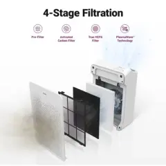 Winix C545 4-Stage True HEPA Air Purifier with WiFi and Plasma Wave Technology