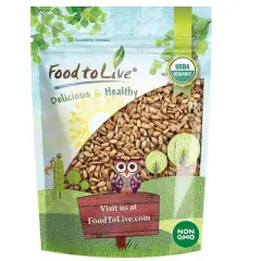 Organic Dry Roasted Sunflower Seeds with Himalayan Salt - by Food To Live