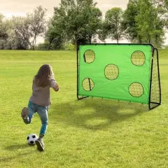 Dexmalle Soccer Goal Target Goal 2 in 1