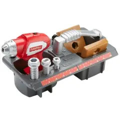 Fisher-Price Drillin' Action Tool Set - Realistic Drillin' Action & Sounds - 11 Piece Set