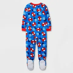 Toddler Boys' Marvel Spider-Man Wearable Blanket - Blue