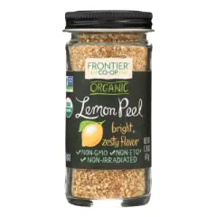 Frontier Co-Op Lemon Peel Organic Granules - 2.10 oz