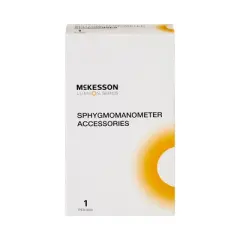 McKesson LUMEON Large Adult Cuff Arm Reusable Blood Pressure Cuff 01-845-12XBD-2GM Red 1 per Box