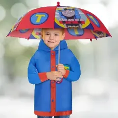Thomas & Friends Boys Raincoat and Umbrella Set, Kids Ages 2-5