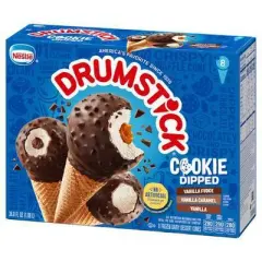 Nestle Drumstick Cookie Dipped Ice Cream Cone - 36.8 fl oz/8ct