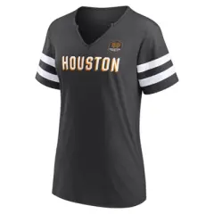 MLS Houston Dynamo Women's Split Neck Team Specialty T-Shirt