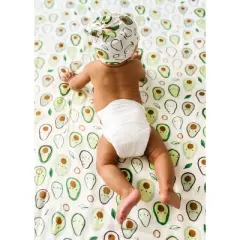 Loulou Lollipop Muslin Quilt - Avocado