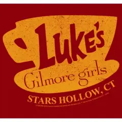 Men's Gilmore Girls Distressed Luke's Diner Logo T-Shirt