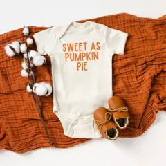 The Juniper Shop Sweet As Pumpkin Pie Baby Bodysuit