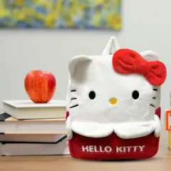 Accessory Innovations Company Sanrio Hello Kitty 16 Inch Embroidered Plush Backpack